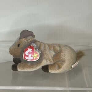 Ty Beanie Baby Goatee the Goat, NWT